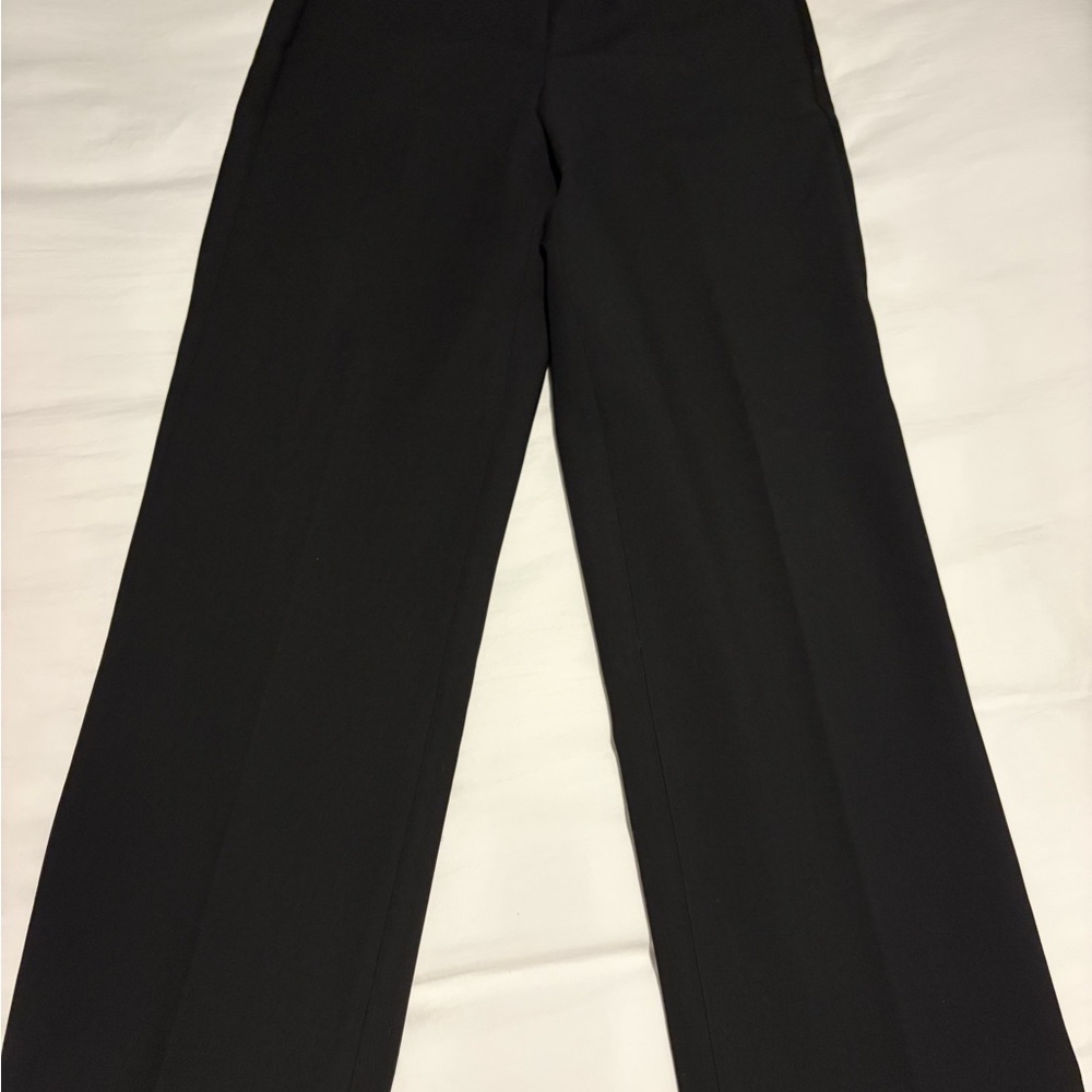 J. Crew Black Wide-Leg Pants